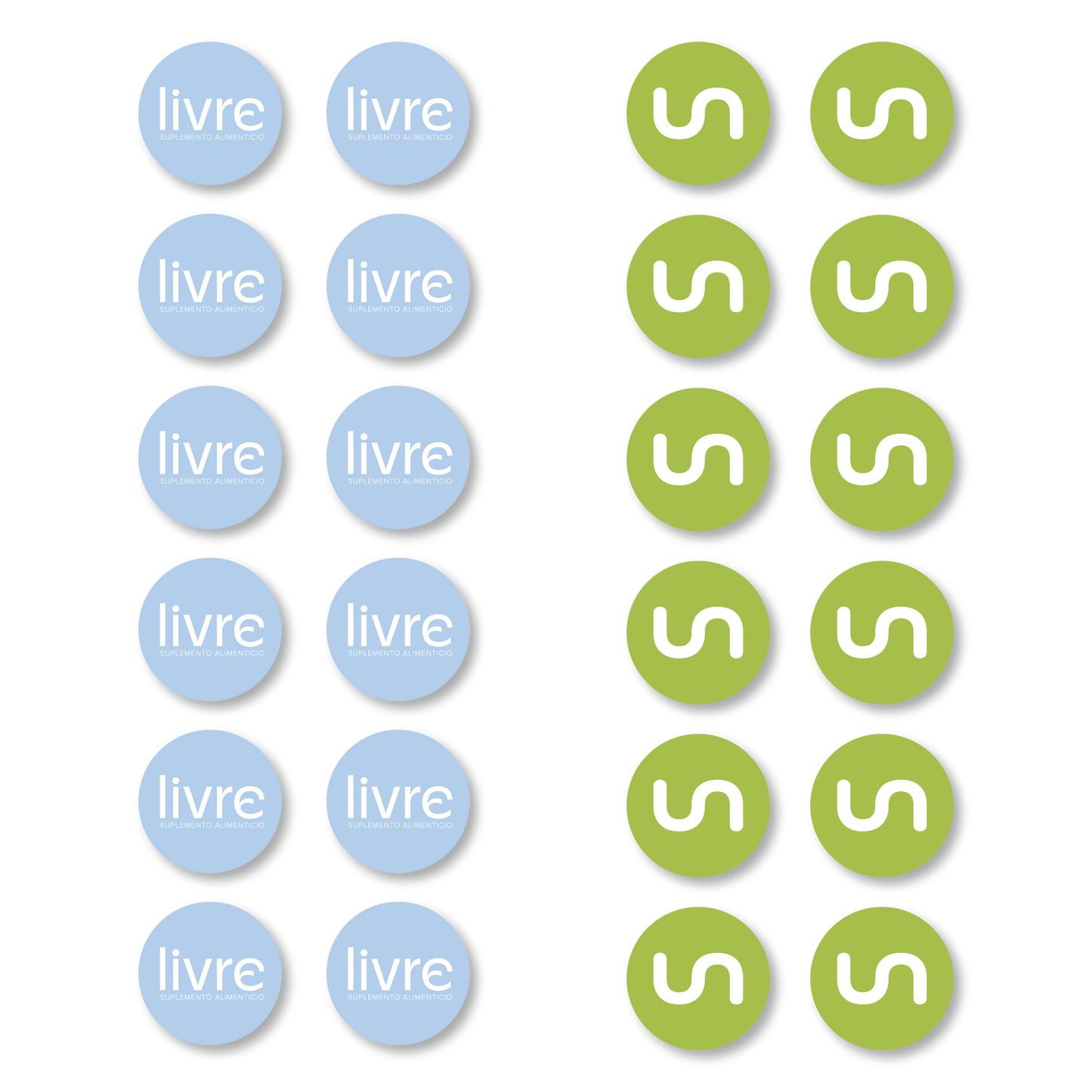 Sticker circular (5 cm)